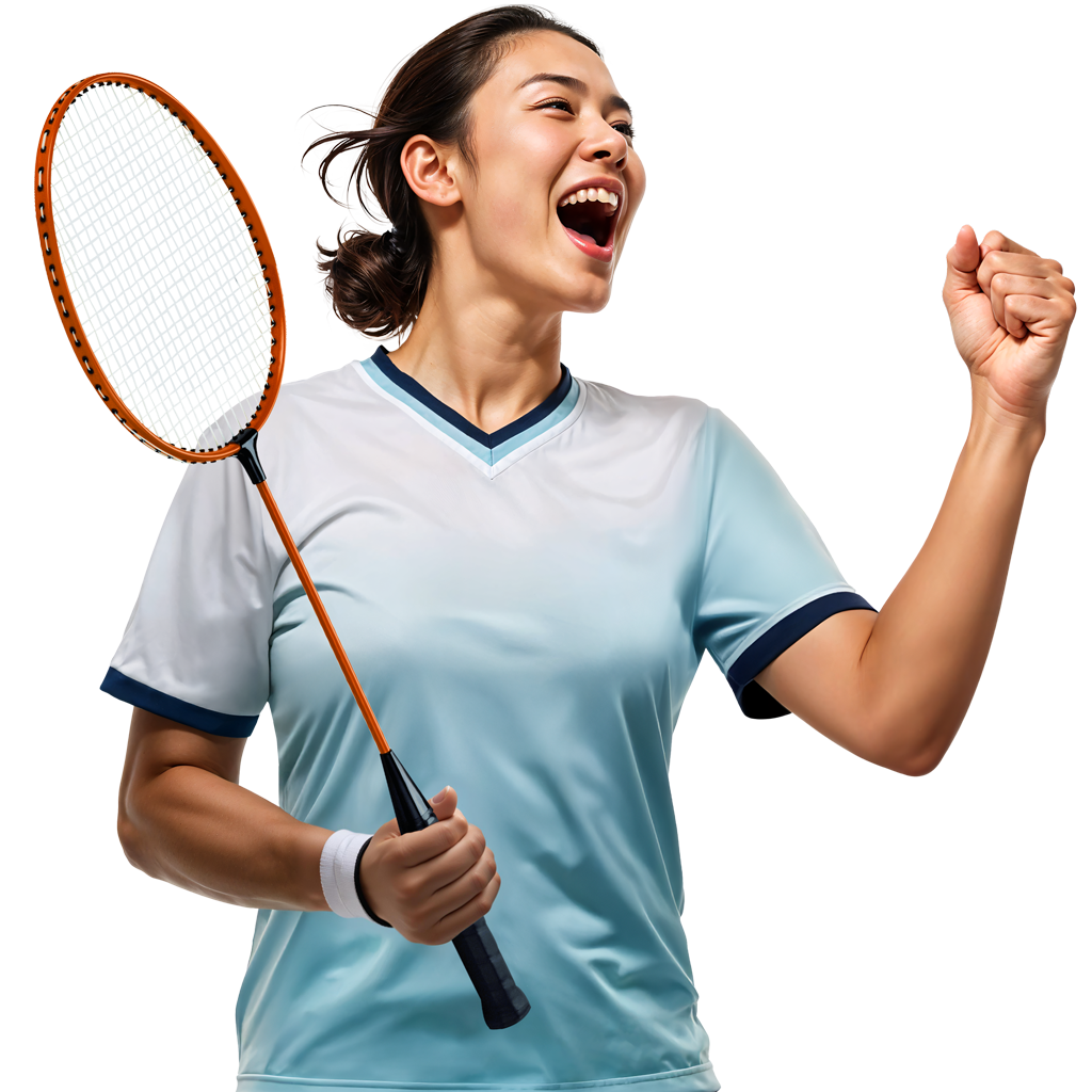 joueuse de badminton près d'Arras